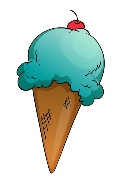 Une glace — Image vectorielle