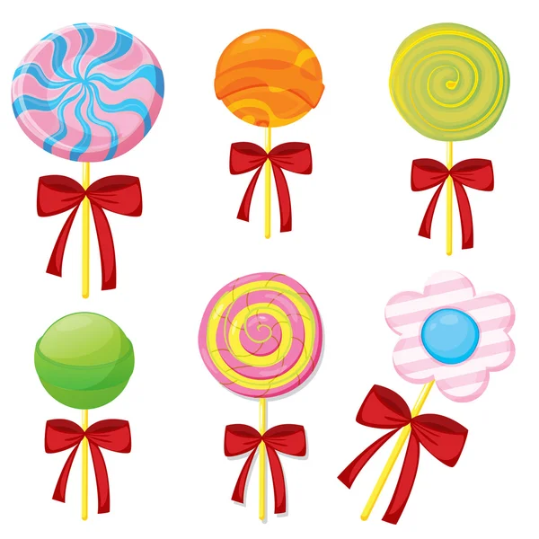 Various sweets — Stock Vector