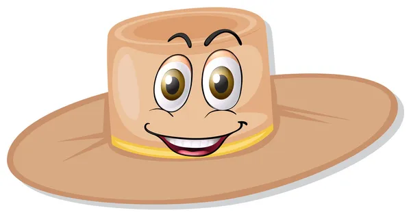 Un sombrero. — Vector de stock