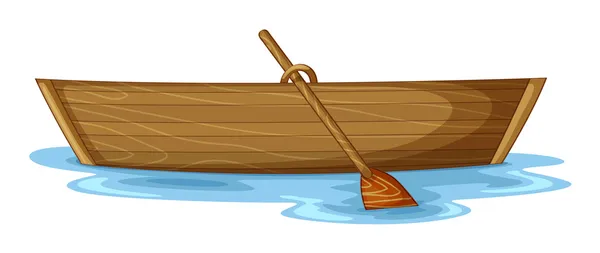 Un barco. — Vector de stock