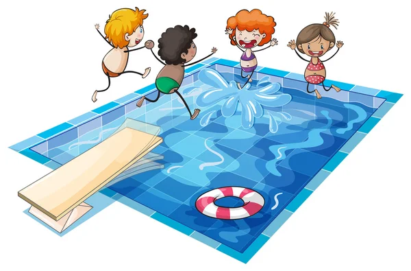 Swimming pool cartoon Vector Art Stock Images | Depositphotos Swimming pool cartoon Vector Art Stock Images | Depositphotos