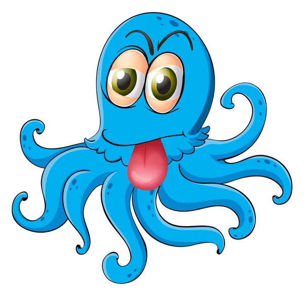 An octopus — Stock Vector