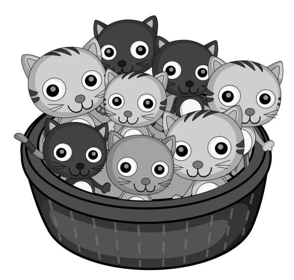 Kittens — Stock Vector