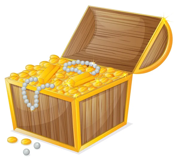 En smycken box — Stock vektor
