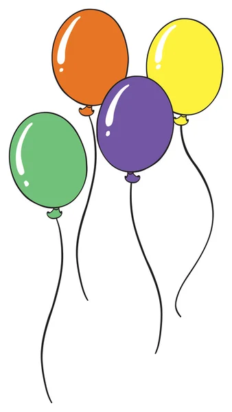 Globos — Vector de stock