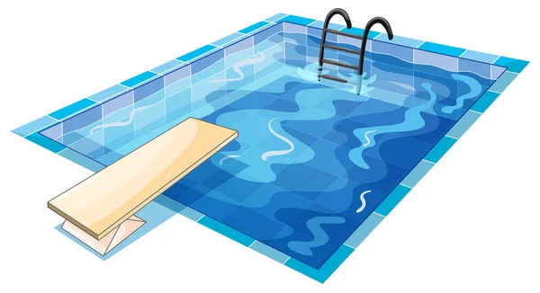 A swiming pool — Stock Vector