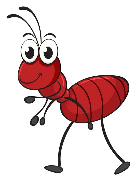 Eine Ameise — Stockvektor
