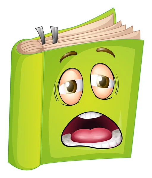 Un libro — Vector de stock