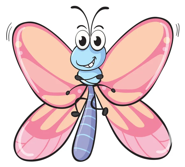 Un papillon — Image vectorielle
