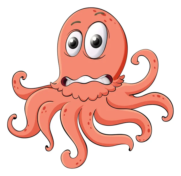 An octopus — Stock Vector