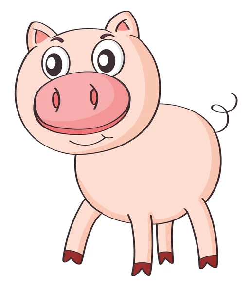 Un cochon — Image vectorielle