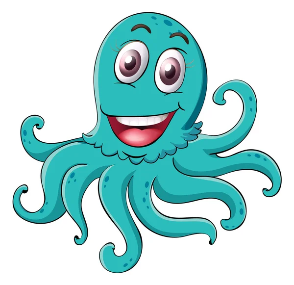 An octopus — Stock Vector