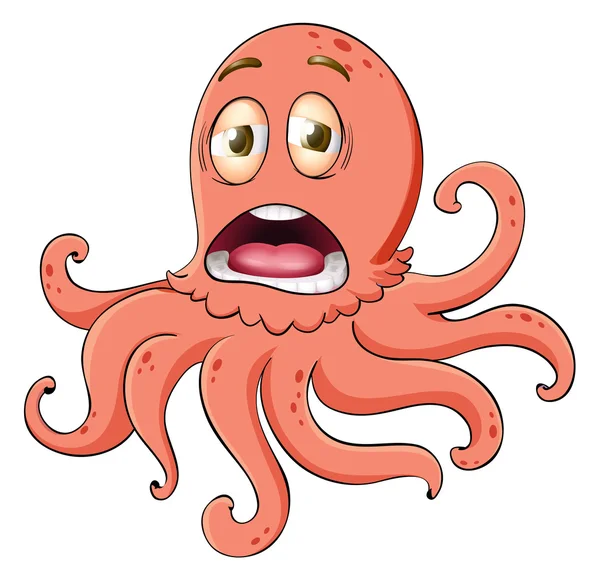 An octopus — Stock Vector