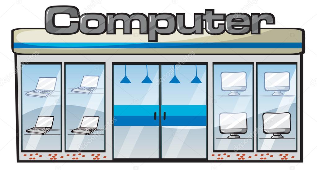 a computer store