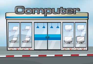 A computer shop