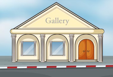 A gallery house
