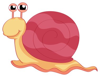 gülümseyen bir salyangoz