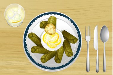 bir tabak salata