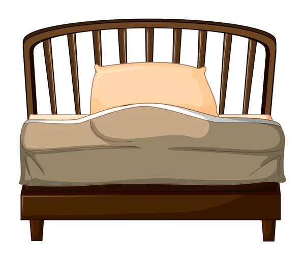 A bed — Stock Vector