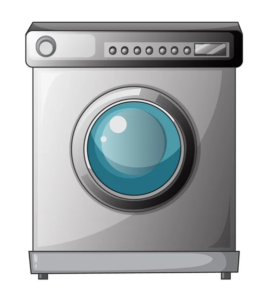 Uma máquina de lavar roupa — Vetor de Stock