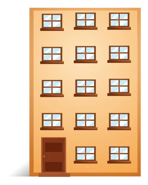 Een appartement — Stockvector