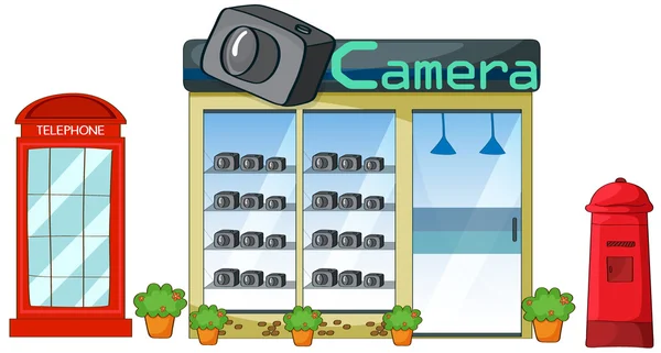 Camera winkel — Stockvector