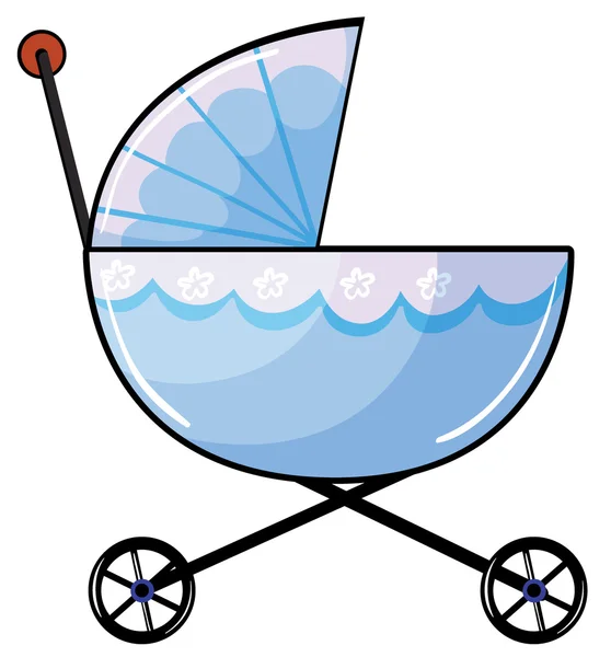 A baby pram — Stock Vector