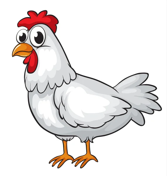 A hen — Stock Vector