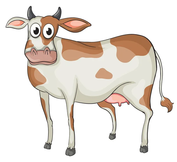 Una vaca. — Vector de stock