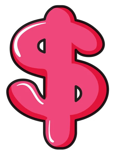 A dollar symbol — Stock Vector