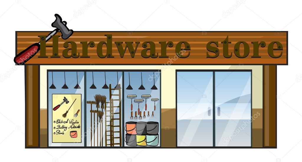 A hardware store