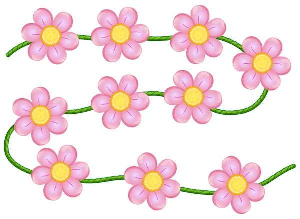 Λουλούδια του αμπέλι — Διανυσματικό Αρχείο