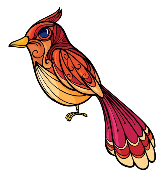 Красочная птица — стоковый вектор