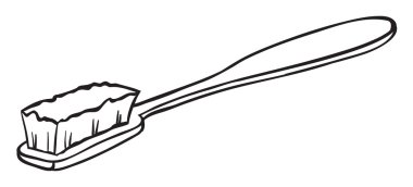 bir temizleme fırçası