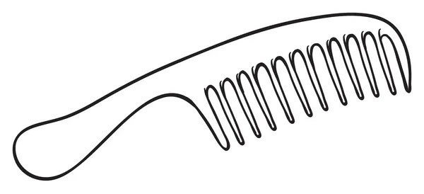 Uma escova de cabelo —  Vetores de Stock