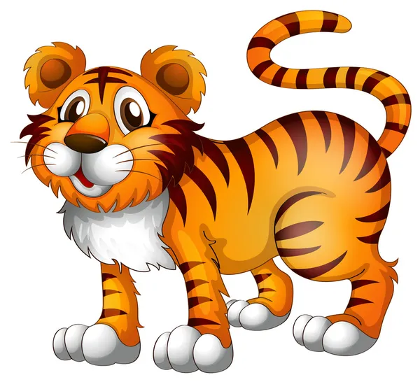 A tiger — Stock Vector