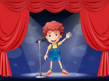 Sahne Alanı'nda gerçekleştiriliyor çocuk