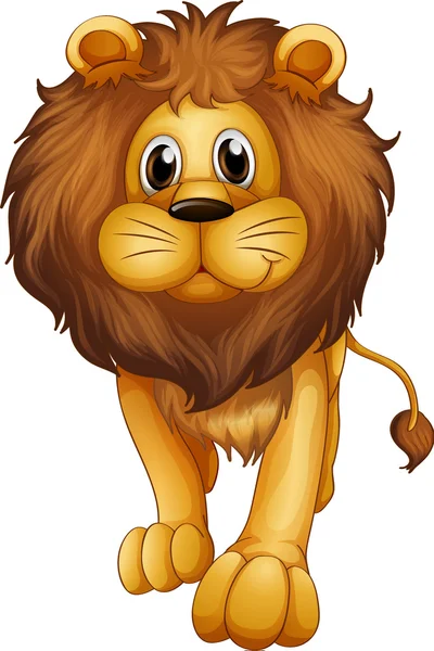 Ένα μεγάλο λιοντάρι — Διανυσματικό Αρχείο