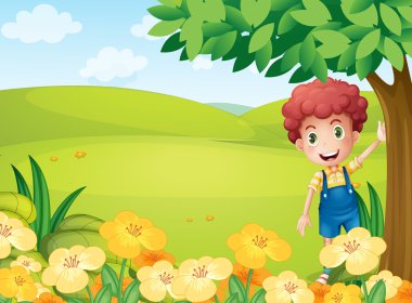 Dağı'nda oynayan bir boy