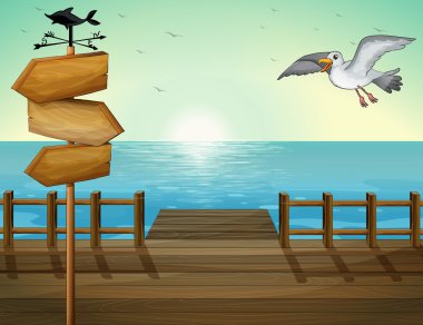 bağlantı noktasında yükselen güneş