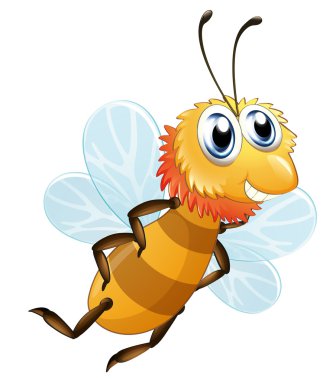 gülümseyen bir arı