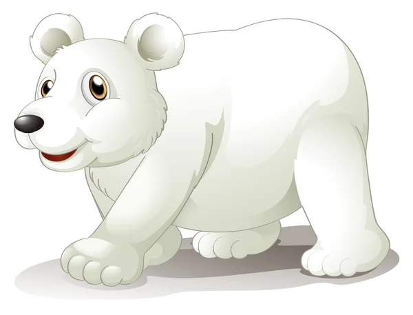 Duży biały niedźwiedź — Wektor stockowy