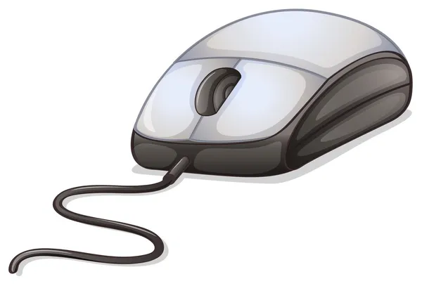 Un mouse del computer — Vettoriale Stock