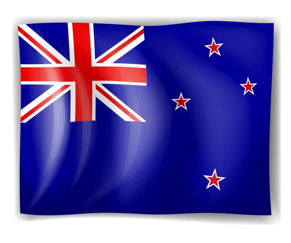 Bandera de New Zealand — Archivo Imágenes Vectoriales