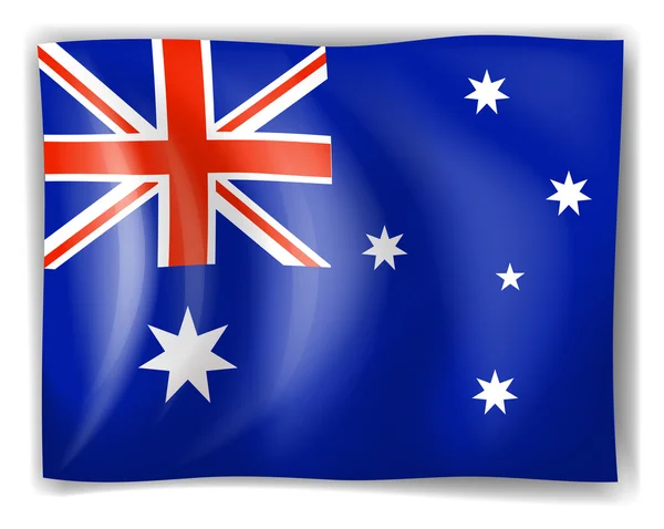 Australische Flagge — Stockvektor