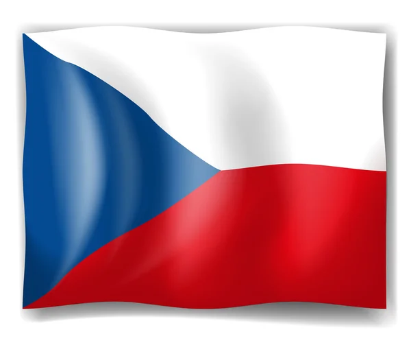 Flag of Czech Republic — Stock Vector