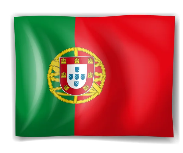 Flagge Portugals — Stockvektor