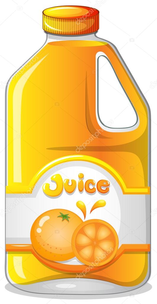 Orange juice in a gallon Stock Vector Image by ©interactimages #21610539