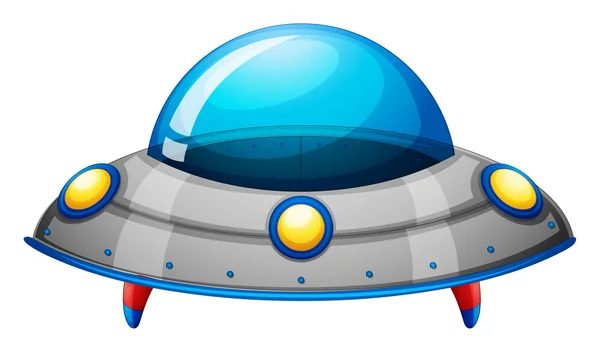 Bir uzay gemisi oyuncak — Stok Vektör
