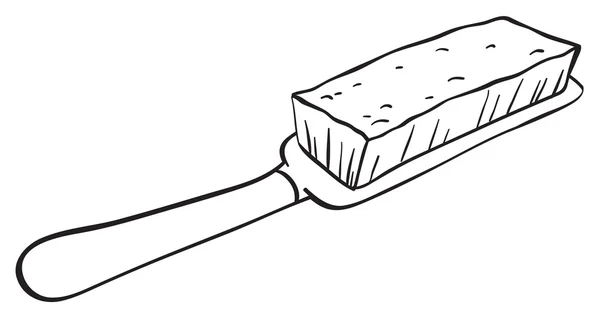 Une brosse fine — Image vectorielle